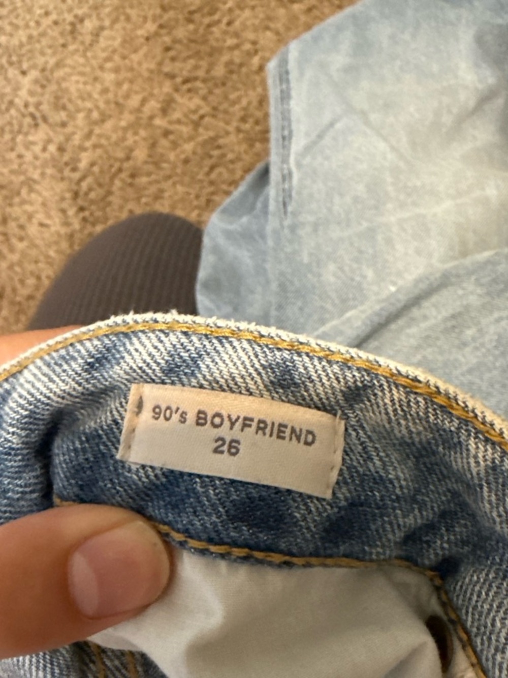 pacsun 90’s distressed jeans - Picture 3 of 3